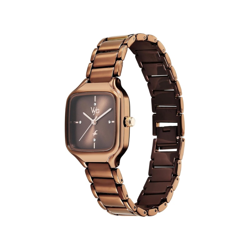 Fastrack Analog Watch for Men with Black Dial & Silicone Strap